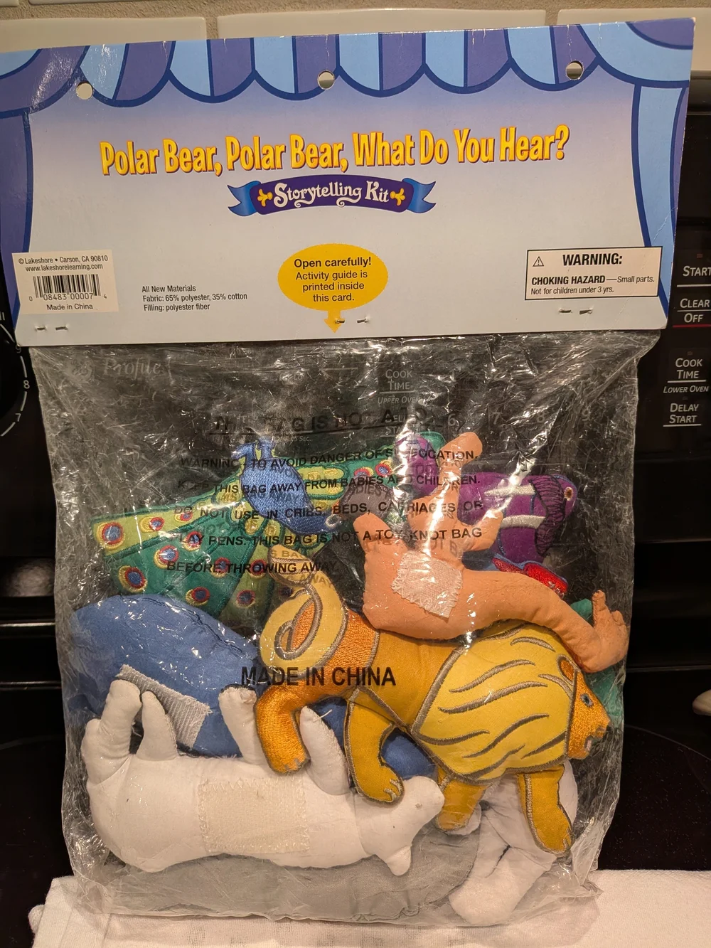 Polar Bear, Polar Bear Storytelling Kit - Multicolor Plush Set New In Package